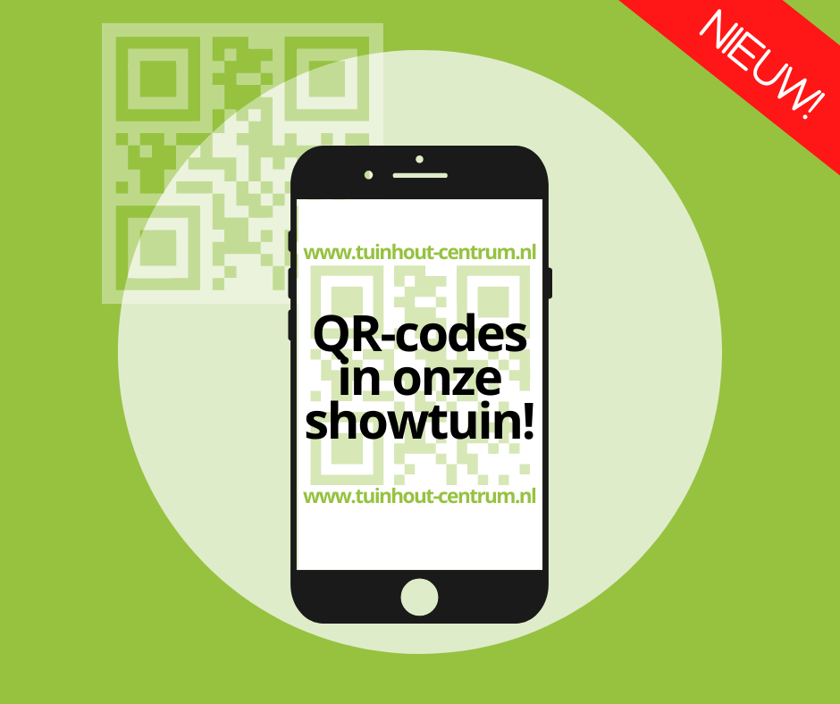 NIEUWS | Nieuw! QR-codes in de showtuin!