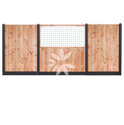 All-in pakket Lariks Douglas Zwarte Woud 180x180cm incl. plaatsen 