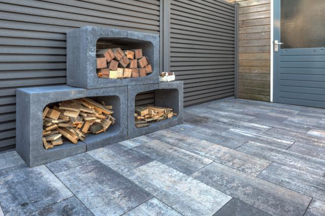 Excluton U-element 40x40x50cm Antraciet