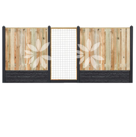 All-in pakket Grenen Enschede 150x180cm met motief incl. plaatsen 