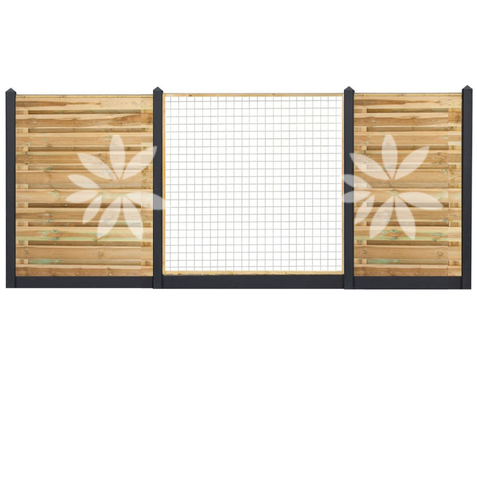 All-in pakket Grenen Enschede 180x180cm losse materialen 