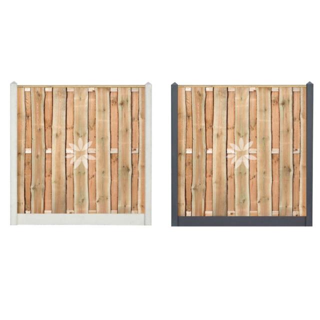 All-in pakket Grenen Rustiek 180x180cm losse materialen