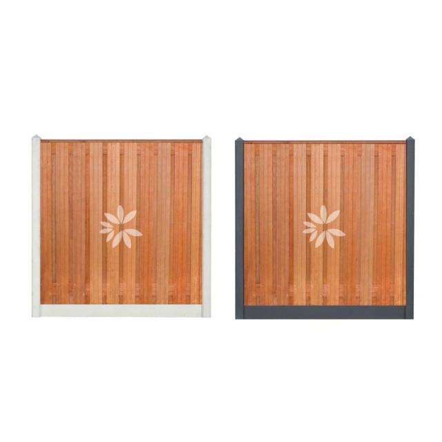 All-in pakket Hardhout Dronten 180x180cm losse materialen