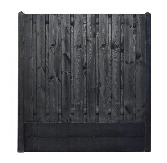 All-in pakket zwart gespoten Stuttgart 150x180cm met motief losse materialen