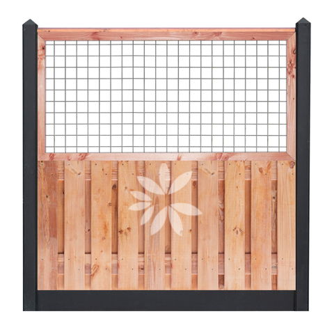 All-in pakket Casablanca Red Class Wood 180x180cm incl. plaatsen 