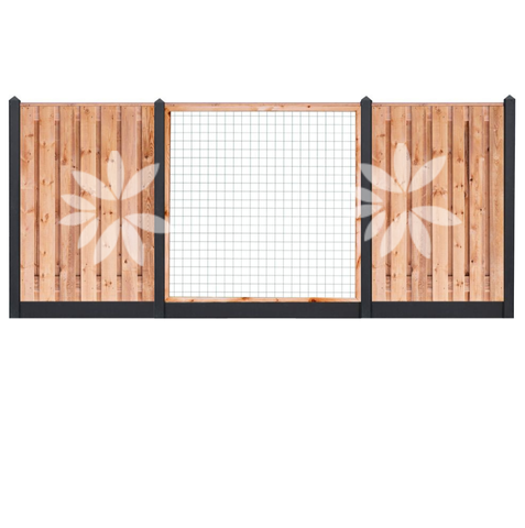 All-in pakket Casablanca Red Class Wood 180x180cm incl. plaatsen 