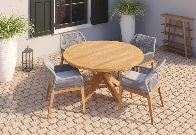 Tuintafel rond