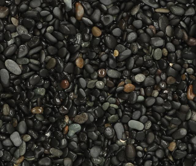 Excluton 25 kg Beach Pebbles Black 8-16 mm