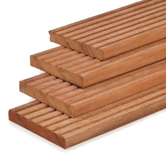 Bankirai Hardhout vlonder 14,5cm losse plank