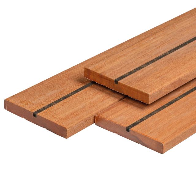 Bankirai Hardhout vlonder 19cm losse plank