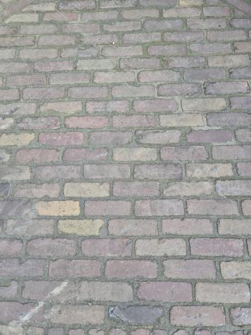 Oud gebakken dikformaten met harde voeg