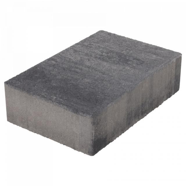 Excluton Terrassteen+ Grijs/Zwart 20x30x8cm