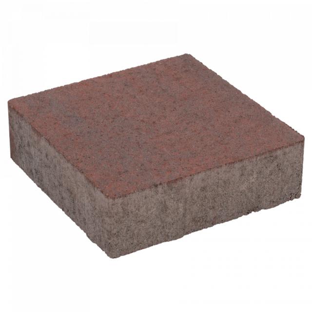 Excluton Exclukera 20x20x6cm KOMO Rood-Zwart met deklaag