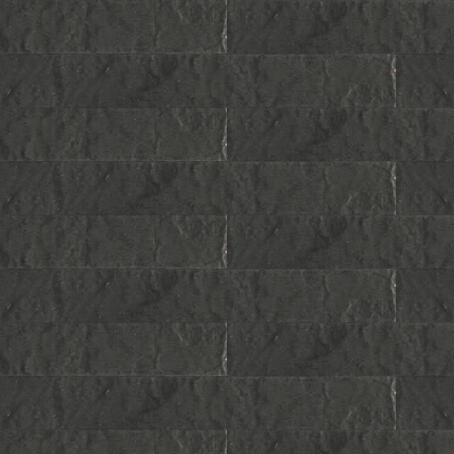 Excluton Linia Excellence Rockface 10x15x60cm Nero