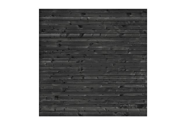 Tuinscherm Mannheim Zwart gespoten 180x180cm