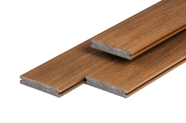 All-in pakket Purashield Teak glad vlonder (23mm) Losse materialen