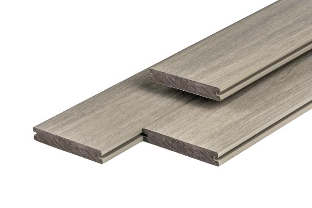All-in pakket Purashield Light Grey glad vlonder (23mm) Losse plank