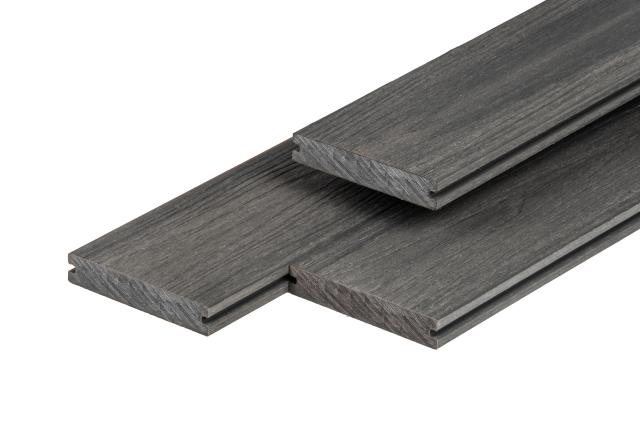 All-in pakket Purashield Dark Grey glad vlonder (23mm) Losse plank