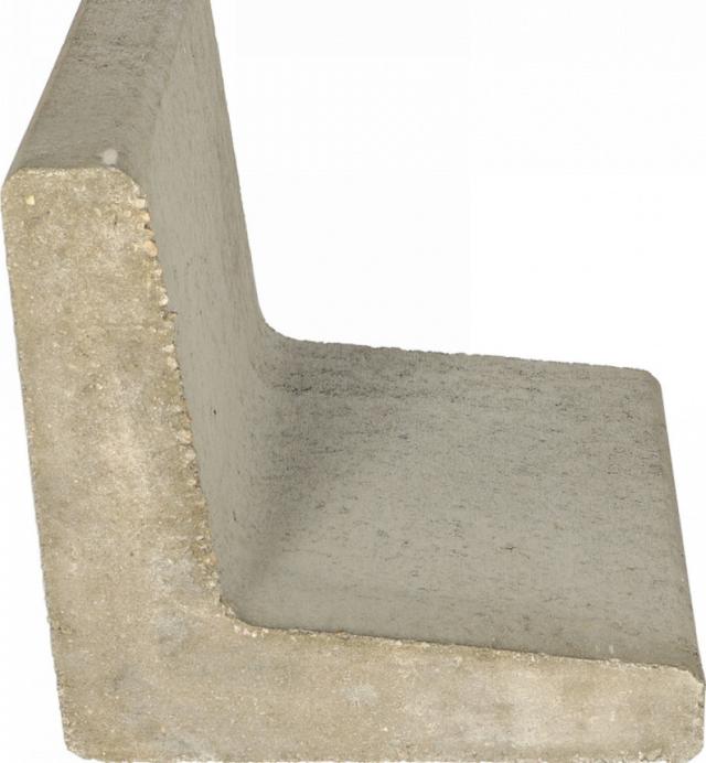 Excluton L-element 40x40x40cm Grijs