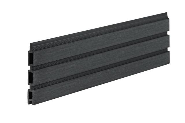 Purafence Royal composiet plank rombus Ebony Black L182cm