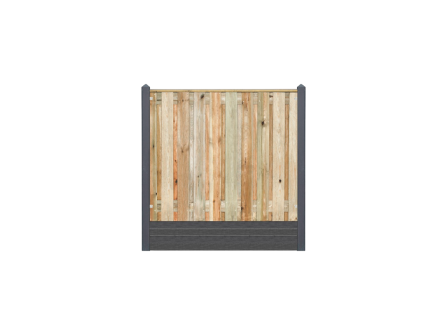 Geimpregneerd Grenen Enschede 150x180cm antraciet