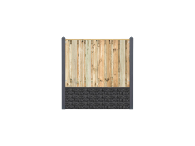 Geimpregneerd Grenen Enschede 130x180cm antraciet