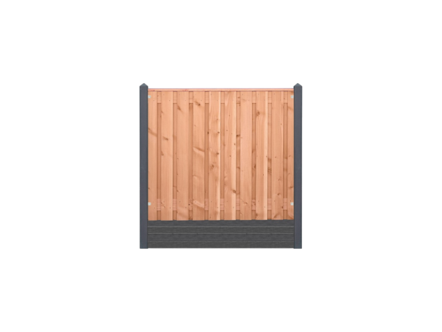 Lariks/Douglas Zwarte Woud 150x180cm antraciet