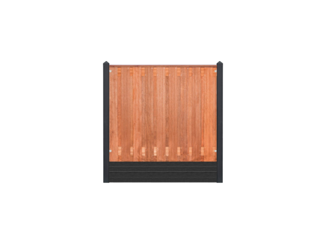 Hardhout Dronten 150x180cm gecoat