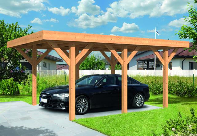 DHZ Carport Lemmer plat dak excl. plaatsen