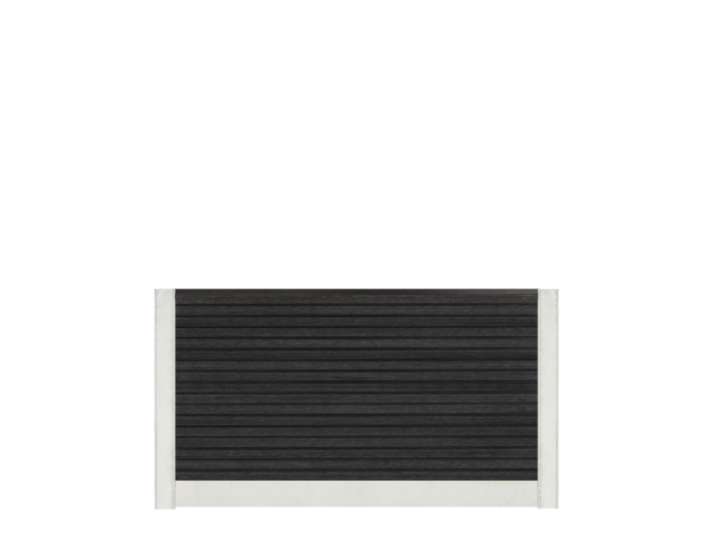 All-in pakket Composiet-beton Royal Ebony Black 90x180cm