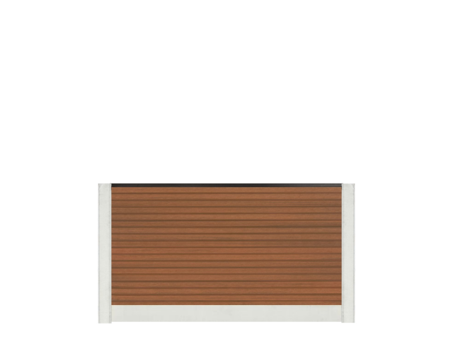 All-in pakket Composiet-beton Royal Teak 90x180cm