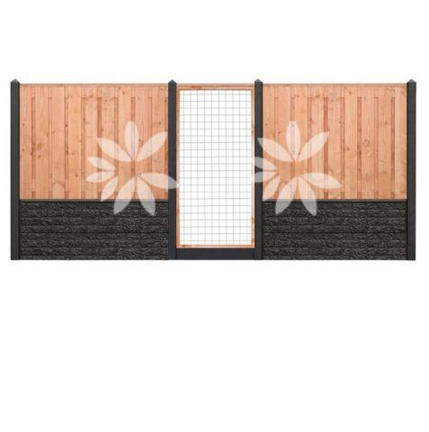 All-in pakket Lariks Douglas Zwarte Woud 130x180cm met motief incl. plaatsen 